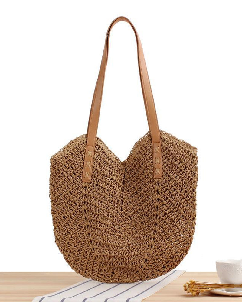 Danee Women's Beach Bag of Reed