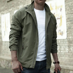 Jakob - Waterproof Breathable cargo style men's summer jacket