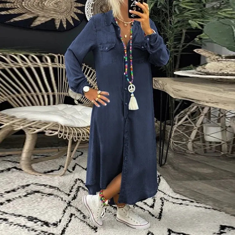 Dorothea Denim Summer Dress