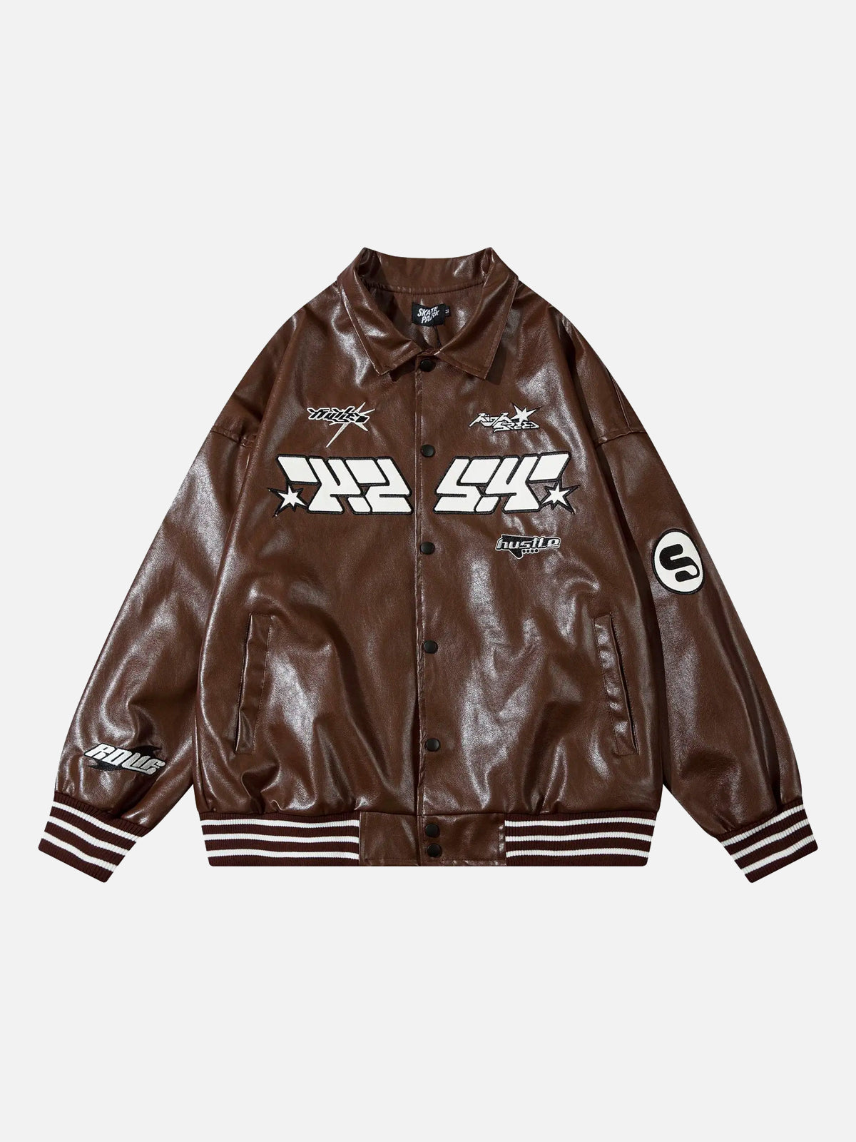 Flip Vintage Leather Skatepark Jacket