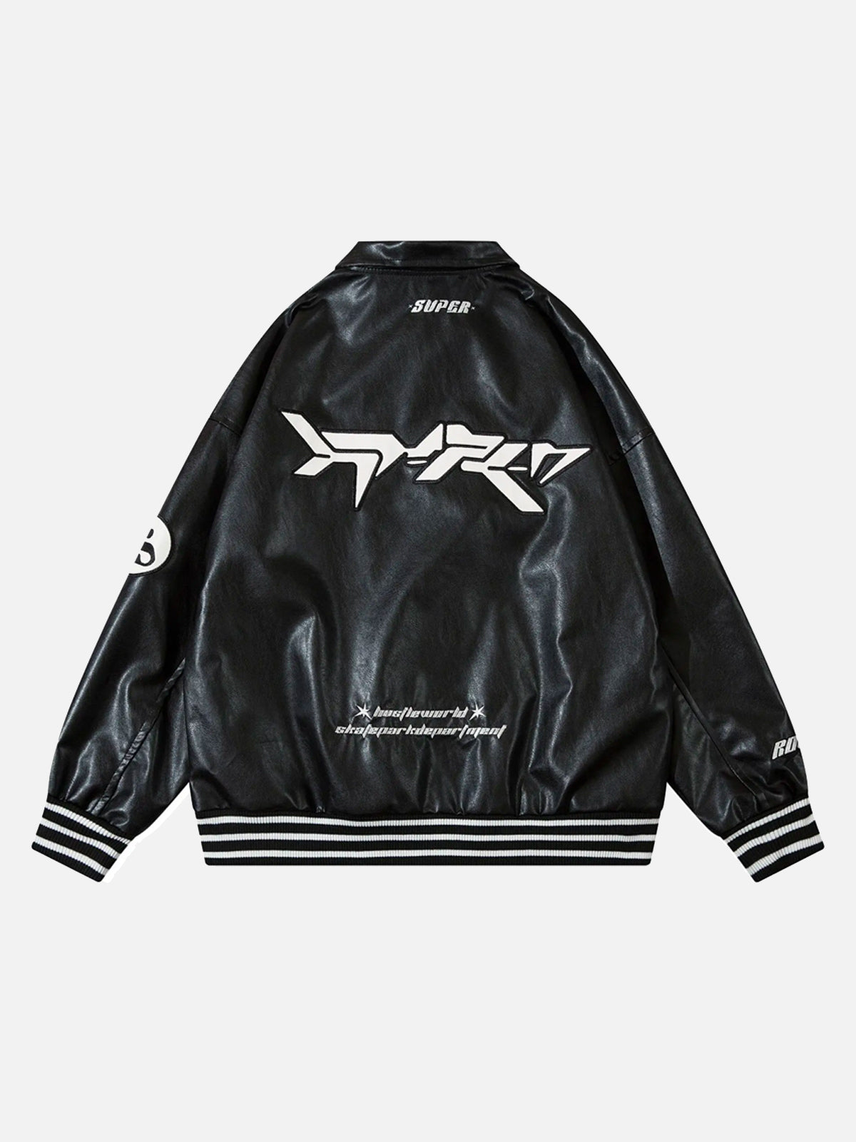 Flip Vintage Leather Skatepark Jacket