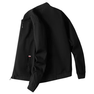 Jan-Bart range windproof men's jacket with button closure