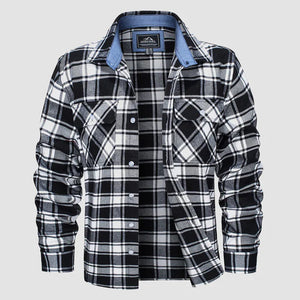 MICHIEL Men's Flannel Lined Shirt