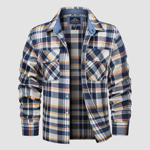 MICHIEL Men's Flannel Lined Shirt