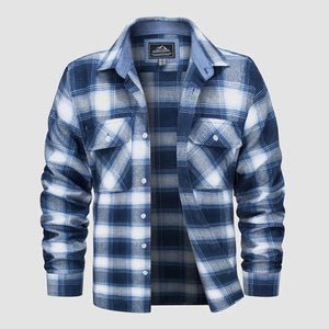 MICHIEL Men's Flannel Lined Shirt