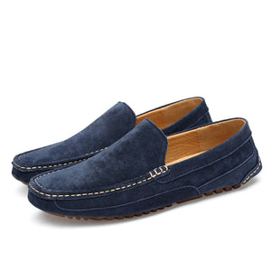 David Men's Loafers Vulcanized Summer Male