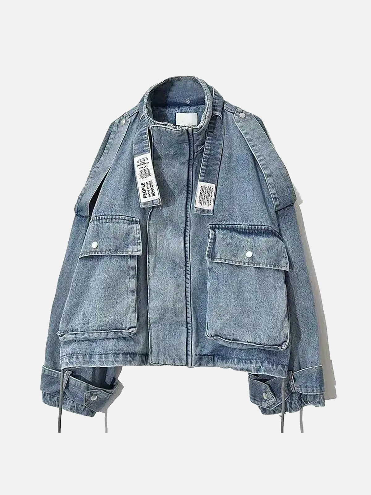 Oversized unisex denim jacket