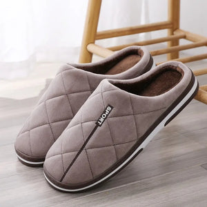 Abeltje Leather Cotton Thick Sole Men's Slippers