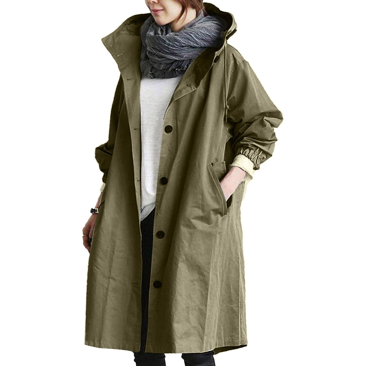 Nadie Waterproof Long Women's Raincoat