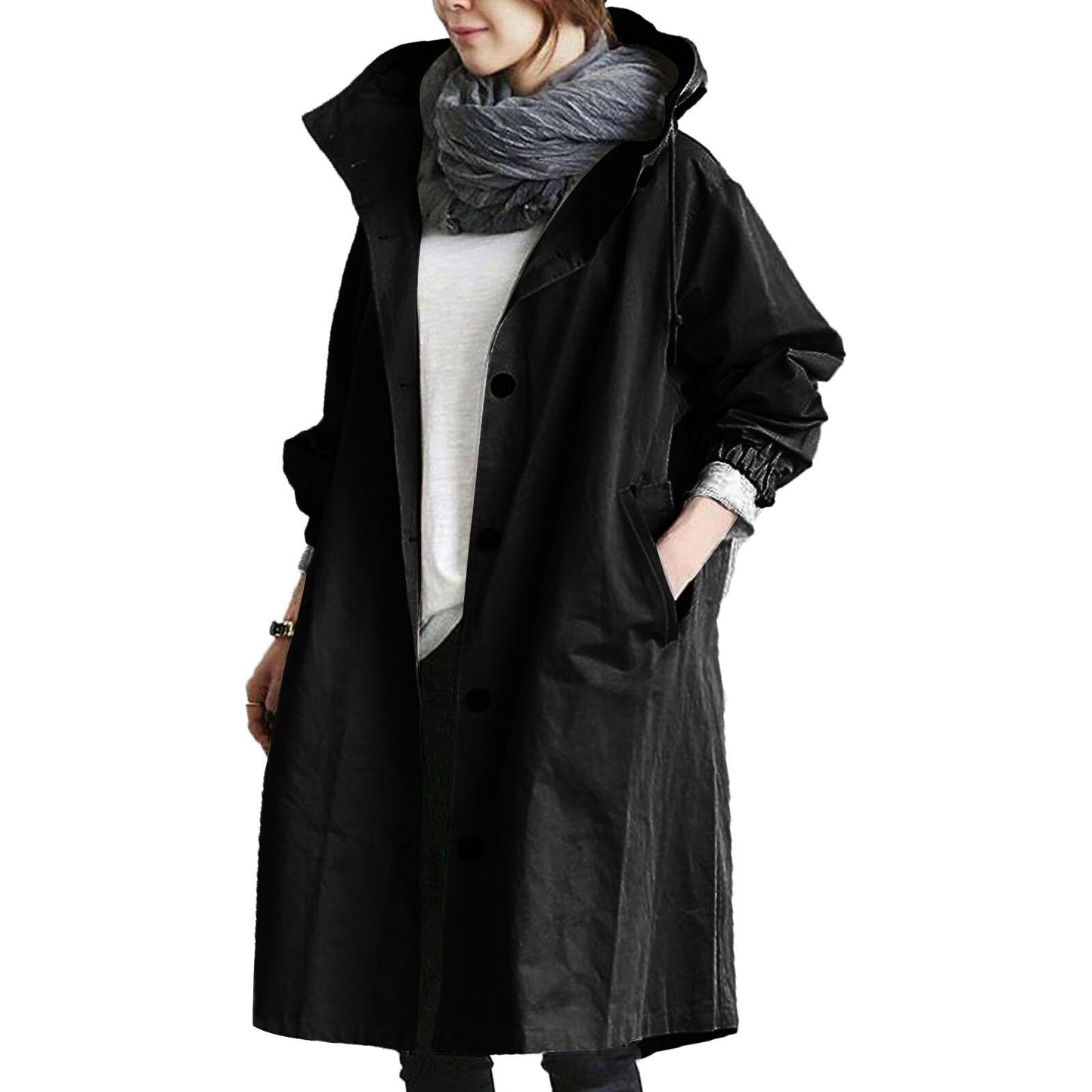 Nadie Waterproof Long Women's Raincoat