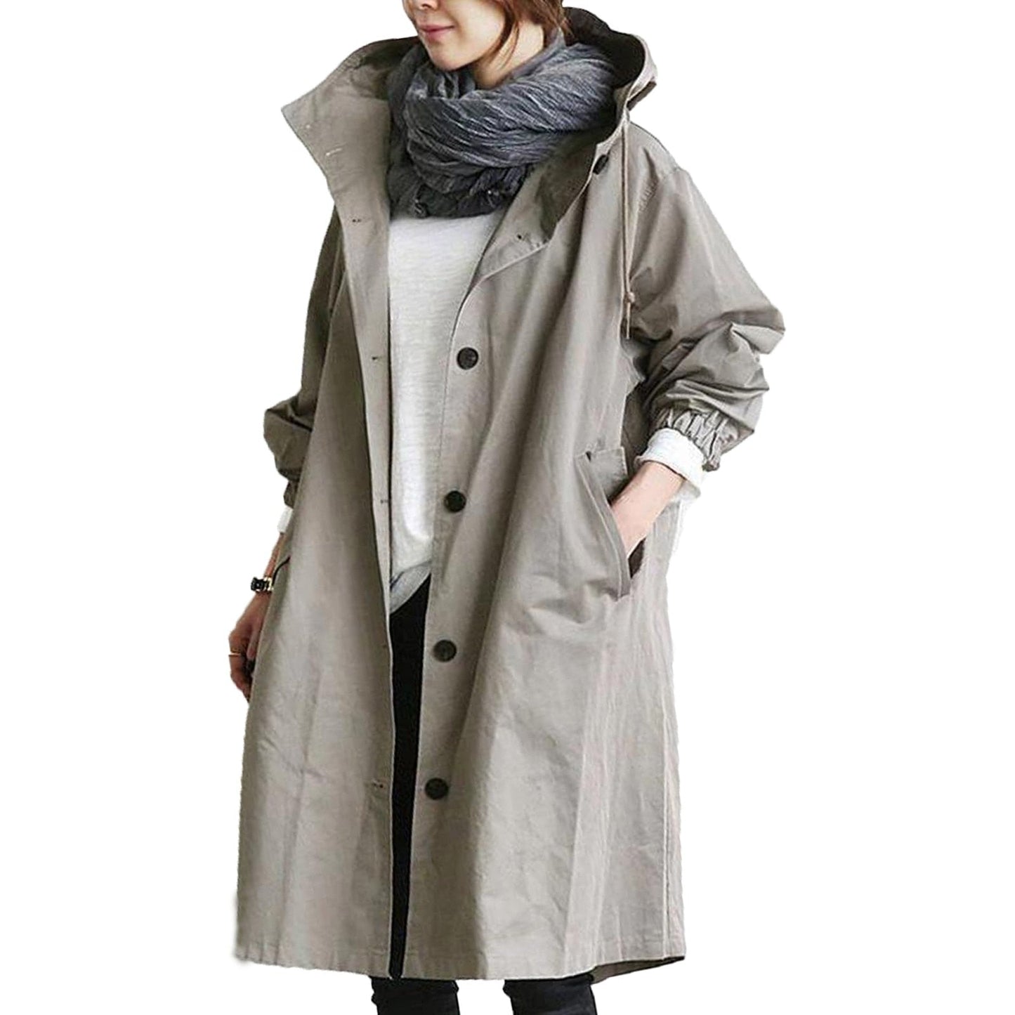 Nadie Waterproof Long Women's Raincoat