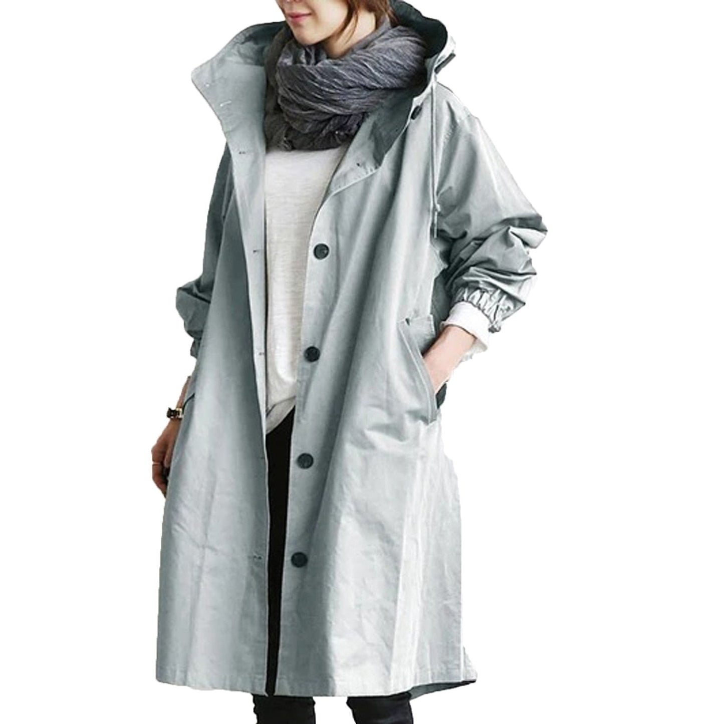 Nadie Waterproof Long Women's Raincoat