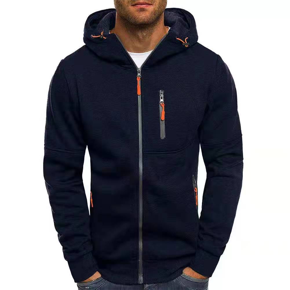 Kai Wool Men's Hoodie with Hood and Zipper